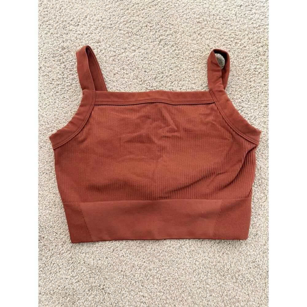Abercrombie YPB Rust Colored Sports Bra- Light Support - XL